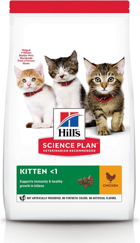 Hill's Feline Kitten Kip - Kattenvoer - 1.5 kg