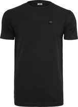 LXURY Élance Heren - Patch T-Shirt - Zwart - Maat M
