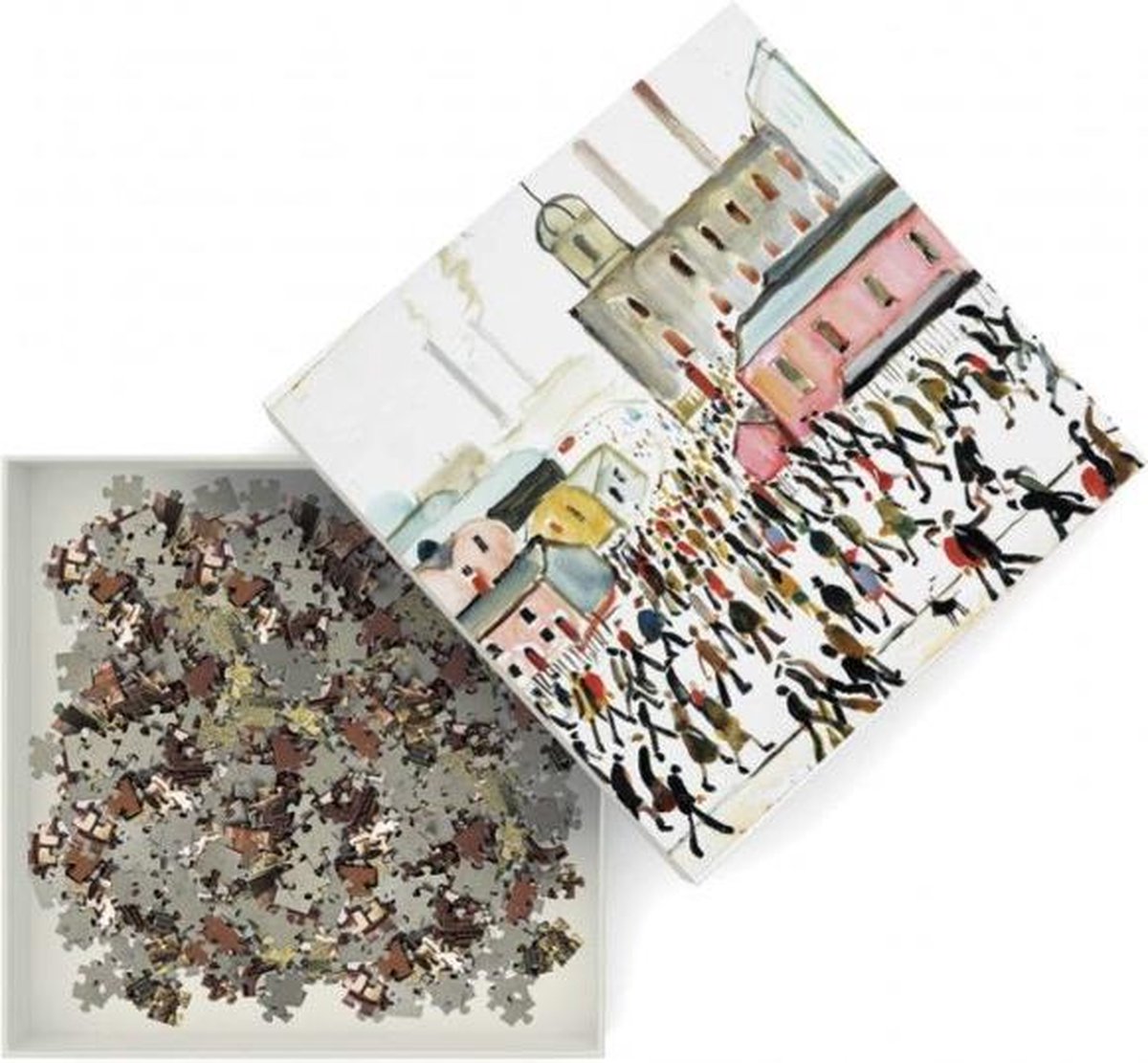 L. S. Lowry - Going to Work Jigsaw