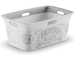 Kis Chic Deluxe Wasmand - 45L - 59x39x27cm - Gebroken wit