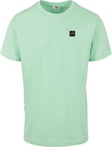 LXURY Élance Heren - Patch T-Shirt - Mint - Maat L - Kleding volwassenen