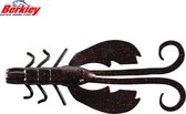 Berkley Powerbait Crazy Legs Chigger Craw  - 10 cm - black red fleck