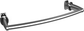 WillieJan Radiator handdoekenrek 930CFL – Chroom – 1 stang – 36 cm – Radiatorbevestiging – Zonder boren