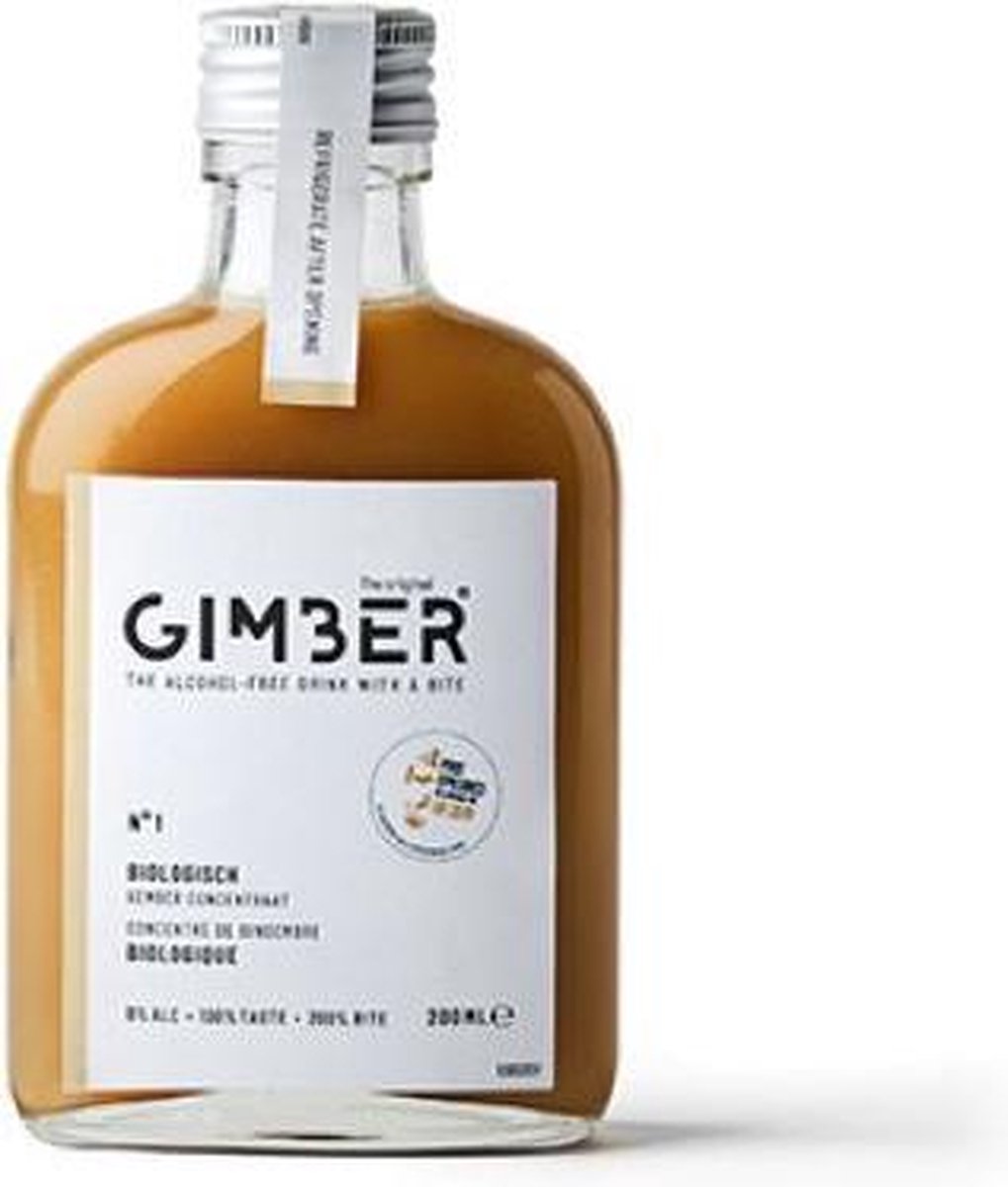 Gimber Biologisch Gemberconcentraat Vloeibaar - 200 ml