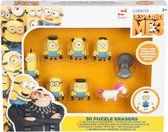 despicable me 3 - minions speelgoed - minions puzzel - minions gummen - minions puzzel gummen - minions poppetjes - 8 delig