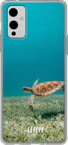 6F hoesje - geschikt voor OnePlus 9 -  Transparant TPU Case - Turtle #ffffff