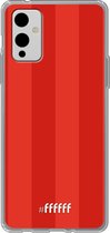 6F hoesje - geschikt voor OnePlus 9 -  Transparant TPU Case - FC Twente #ffffff