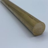 Barre ronde en laiton 8 mm - 1 mètre