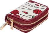 Signare - Portemonnee Credit Card Houder - Gobelin - Simple Rose - Mackintosh