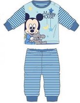 Disney Mickey Mouse pyjama - blauw - maat 74 (12 maanden)