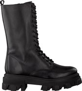 Omoda Lpcloki-10 Veterboots - Laarzen Met Veters - Dames - Zwart - Maat 38