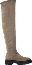 Notre-V 01-6100 Overknee laarzen - Hoge Laarzen - Dames - Beige - Maat 37