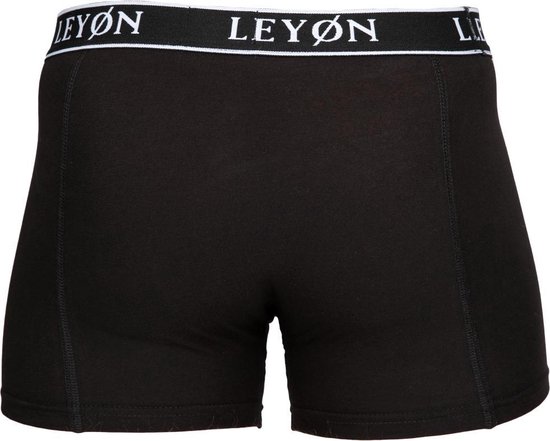 Leyon Official Boxers - Sous- vêtements - Sous- Sous-vêtements - Pack de 3 noir bleu gris