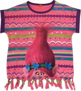 Nickelodeon T-shirt Trolls Meisjes Katoen Roze/paars Mt 5 Jaar