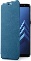 Samsung Note9 hoesje blauw - Book Case Samsung Galaxy Note 9 hoesje met ruimte voor pasje - Blauw