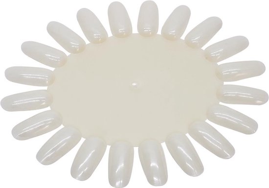 Color wheel - natural - 10 stuks  - wheel - nailart display - kleurenkaart