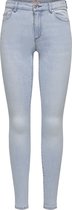 ONLY ONLWAUW LIFE MID SK BB BJ693 Dames Jeans Skinny - Maat XS X L32