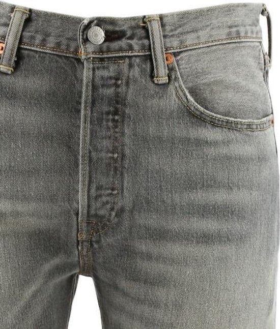 Levi's skinny jeans heren grijs denim, maat 33/34 | bol