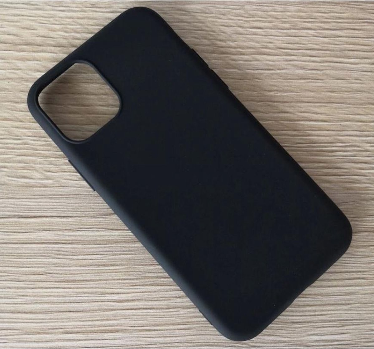 GSM-Basix TPU Back Cover voor Apple iPhone 12/12 Pro Zwart