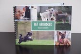 Het groeiboek voor honden (A5) - hondenboek - dierenboek - honden informatie - plakboek