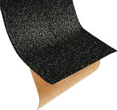 Anti slip tape, universeel, voor gladde oppervlakken breedte 100 mm Zwart