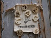 Memory - prinsessen - hout – handgemaakt