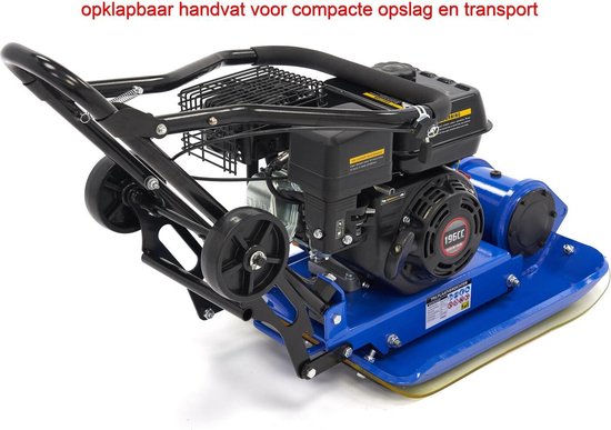 6,5 PK / 196 CC Trilplaat Inclusief Wielenset en Bestrating Beschermplaat 13000N — afbeelding 3