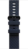 Diamand Marineblauwbandje Fitbit Charge 3/4 Large