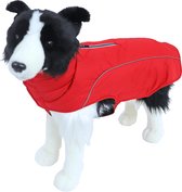 Hondenjas - Luxury Waterproof - Kleur: rood - Maat: 35 cm.