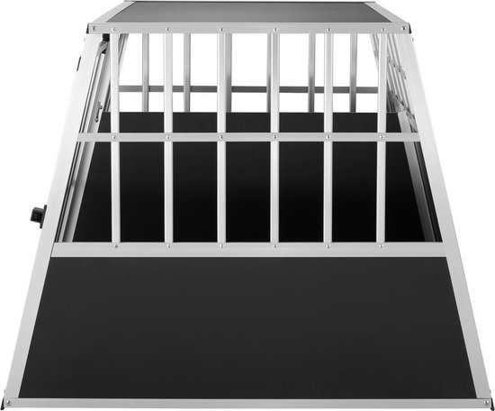 Cage de transport pour chiens aluminium XXL 97x90x70cm