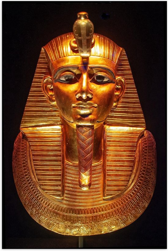 Poster – Masker van Farao - 40x60cm Foto op Posterpapier