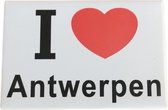 Koelkast magneet I love  Antwerpen