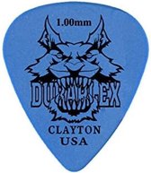 Clayton Duraplex standaard plectrums 1.00 mm 6-pack