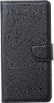 MM&A PU Lederen Wallet Book Case Hoesje voor Samsung Galaxy A41 - Portemonnee – Met Stand – Kaarthouder – Pasjes Houder – Magneet Sluiting – Bookcase – Zwart