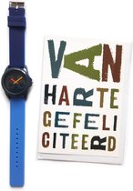 Verjaardag Horloge 65 jaar- THE ORIGINAL – Happy Birthday Watch  + Wenskaart Van Harte Gefeliciteerd