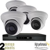 Full HD camerasysteem nachtzicht 40 mtr - cvs439 *pakket met 4 camera's