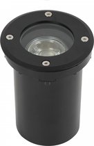 Hoftronic - 3x - Led Grondspot - Maisy - Rond - 12cm - Gu10