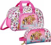 Barbie Sporttas Set Celebration - Sporttas en Toilettas - Polyester