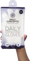 "Daily Concepts" Exfoliërende Handschoenen in herbruikbare verpakking