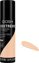 Gosh - Dextreme Foundation Full Coverage 004 Natural 30Ml