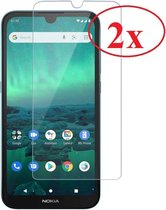 2 stuks Xssive Screenprotector - Tempered Glass voor Nokia 1.3