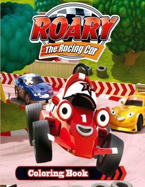Roary The Racing Car Coloring Book