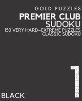 Gold Puzzles Premier Club Sudoku Black Book 1
