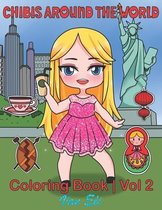 Chibis Around the World: A Collection of Coloring Pages with Chibis Around the World, Cute Chibis from