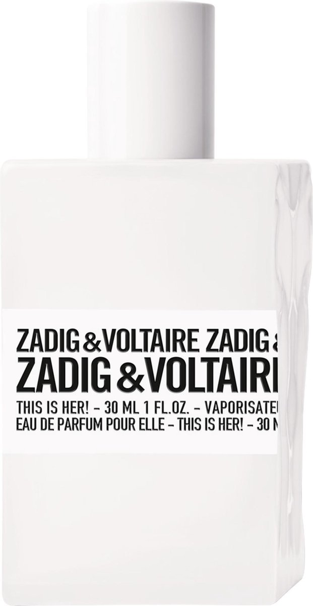 Zadig & Voltaire This is Her! 30 ml Eau de Parfum - Damesparfum - Zadig & Voltaire