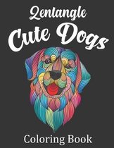 Zentangle Cute Dogs Coloring Book