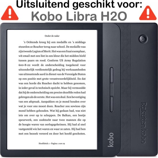 Screenprotector Geschikt voor Kobo Libra H2O Screenprotector Gehard Glas Tempered Glass - Screenprotector Geschikt voor Kobo Libra H2O Screenprotector van Dux Ducis — afbeelding 5