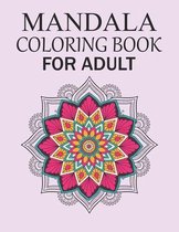 Mandala Coloring Book For Adult