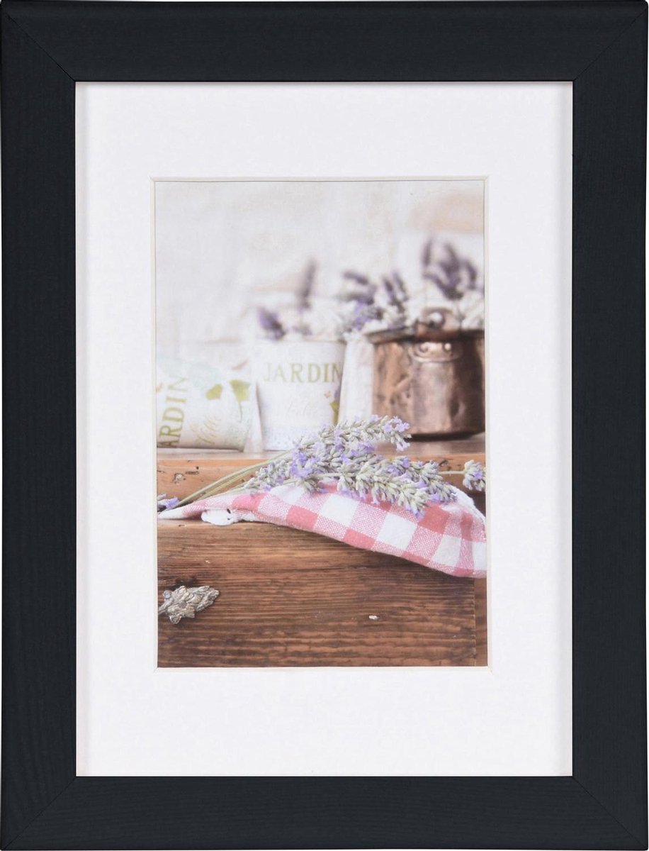 Henzo Fotolijst - Henzo - Jardin - Fotomaat 13x18 cm - Zwart