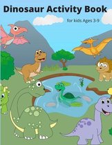 Dinosaur Activity Book for Kids Ages 3-9